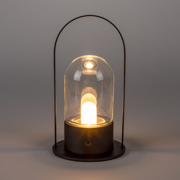 Smarty, lámpara de mesa Ø 12x22,5 cm