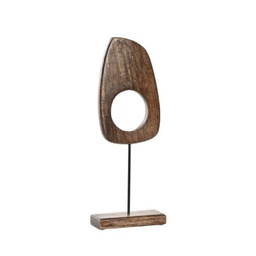 [DH-201960] Escultura en madera de mango 17x6x44 cm