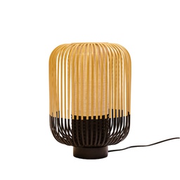 [20101] Lámpara de mesa Bamboo light negro h39xØ27 cm